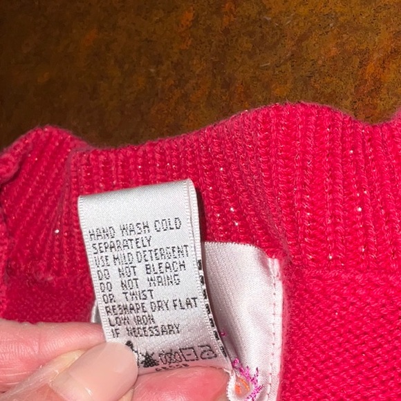 Quacker Factory Metallic Long Sleeve Button Up V Neck Cardigan Size 1X - Picture 8 of 12